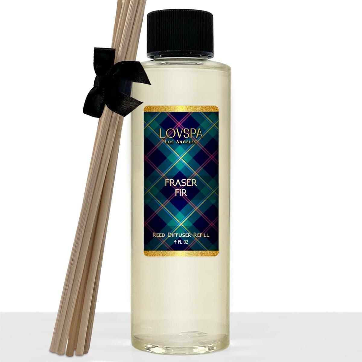 Lovspa Fraser Fir Reed Diffuser Oil Refill With Replacement Scent Sticks