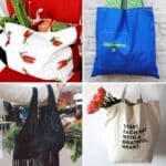 4 DIY Reusable Grocery Bags