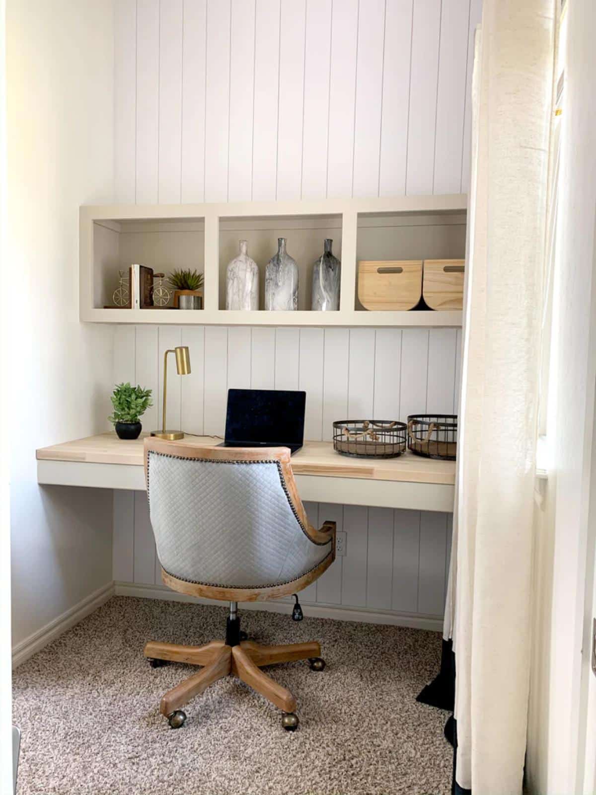 DIY Home Office Nook