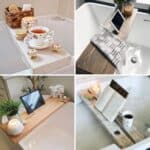 4 DIY Bath Caddy Ideas