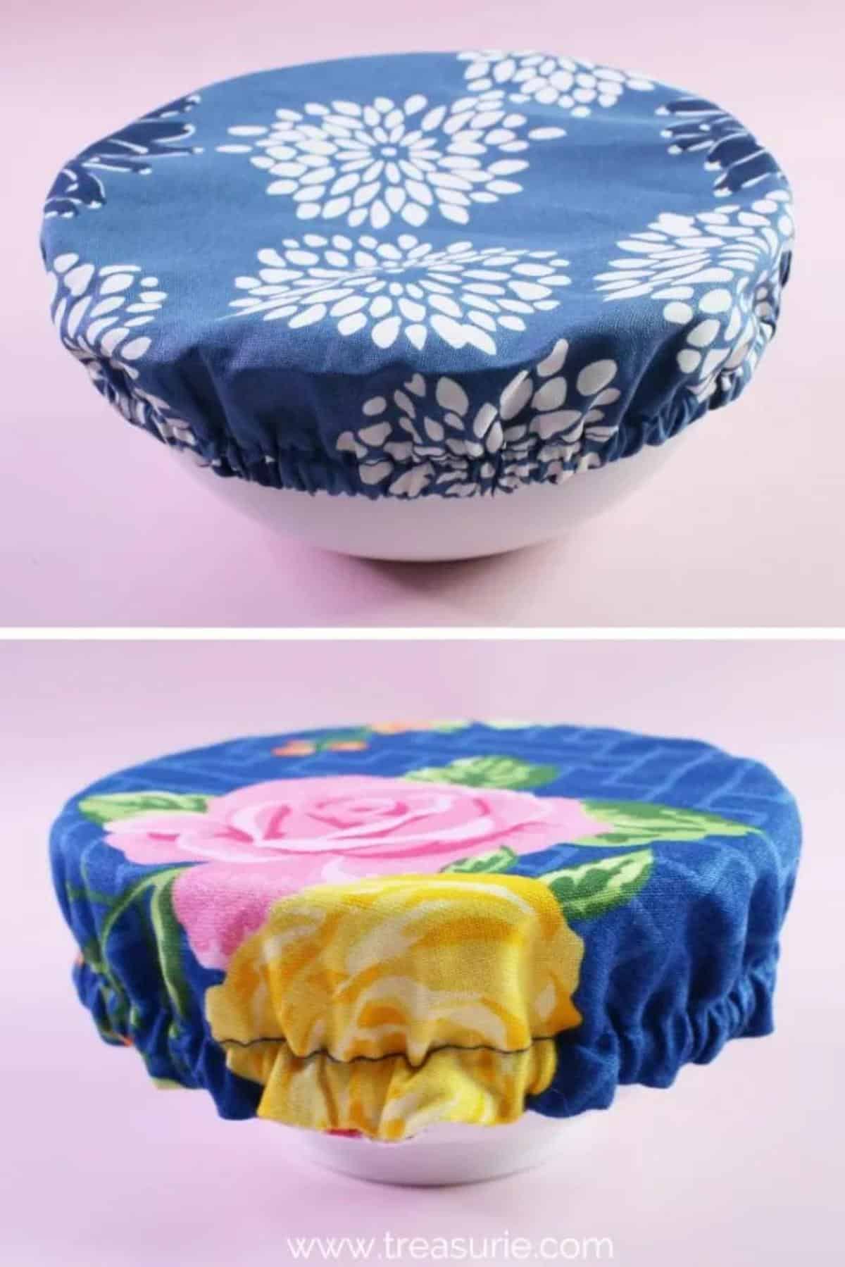 DIY Easiest Fabric Bowl Covers With Pattern
