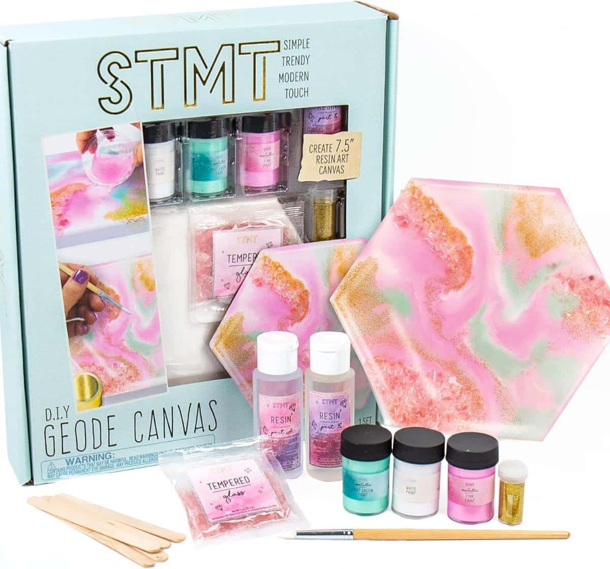 Contemporary Resin Activity Kit For Canvas Art