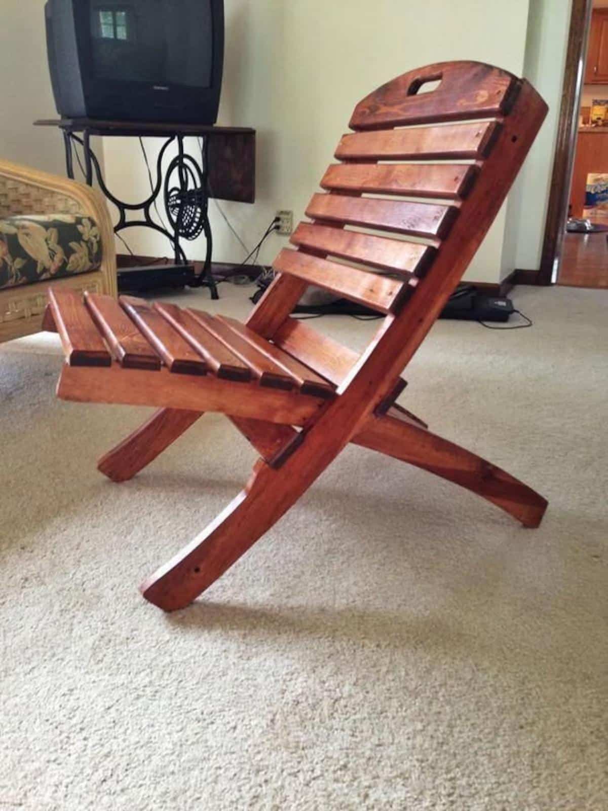 DIY Folding Patio Chair