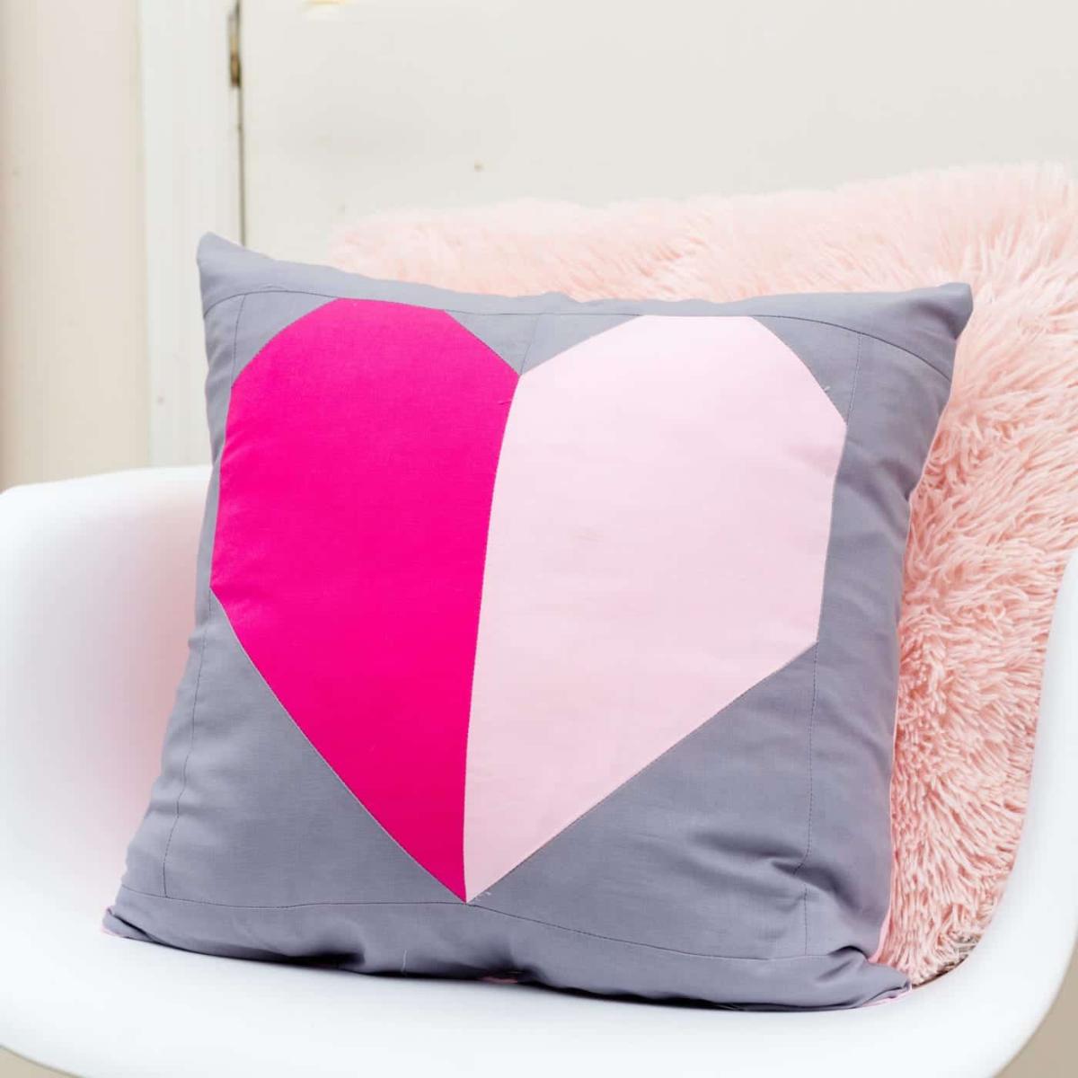 Heart Block Pillow