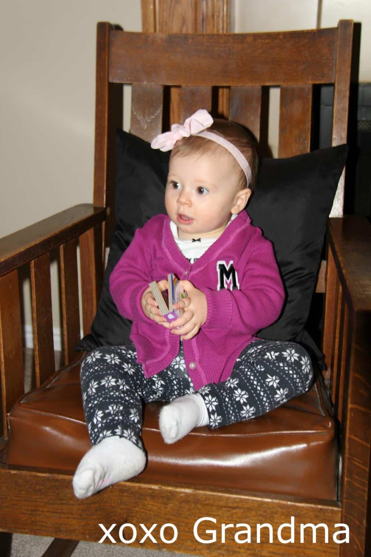 dult Sweater Into a Toddler Varsity Letterman Sweater Refashion