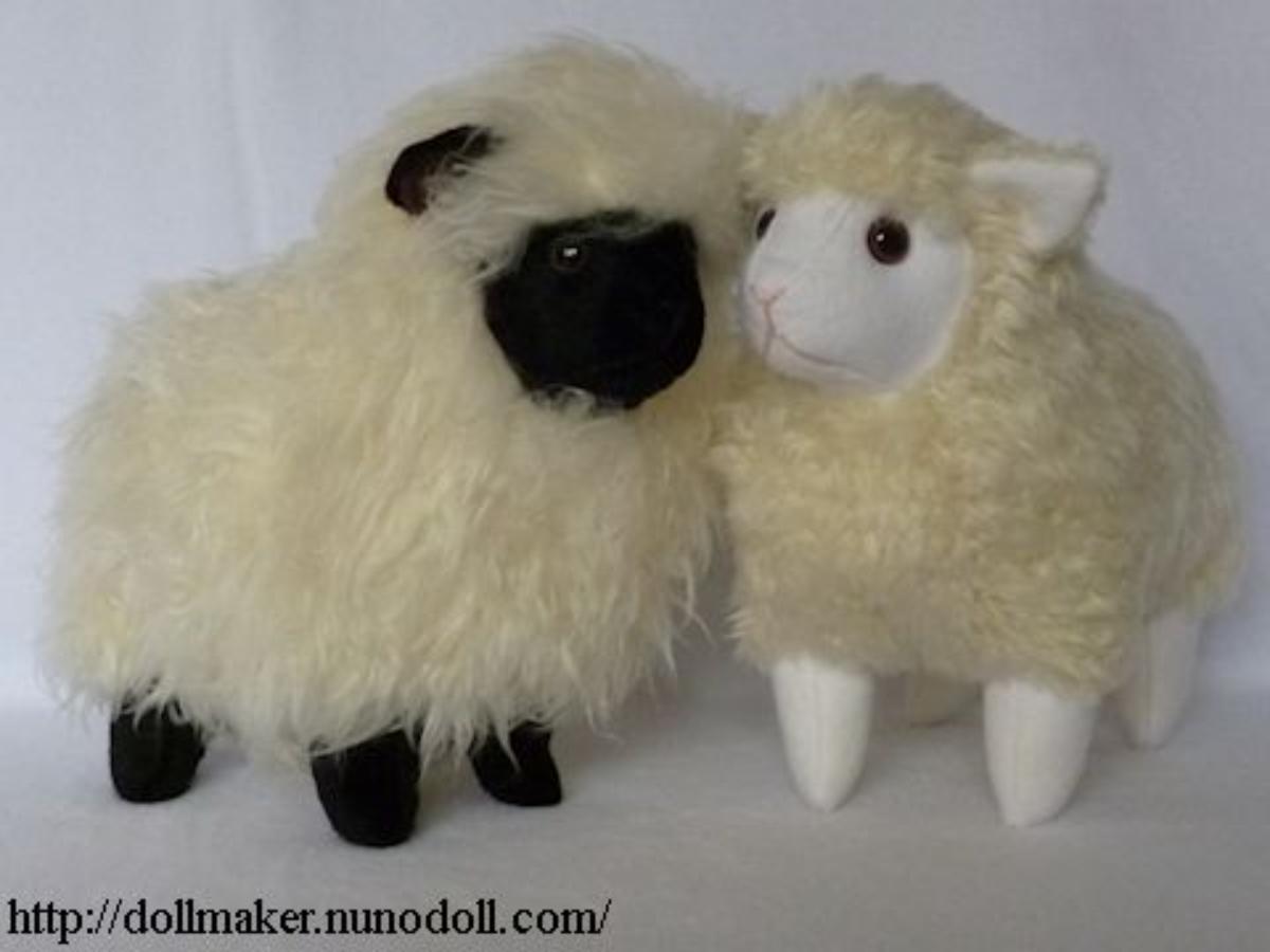DIY Stuffed Sheeps