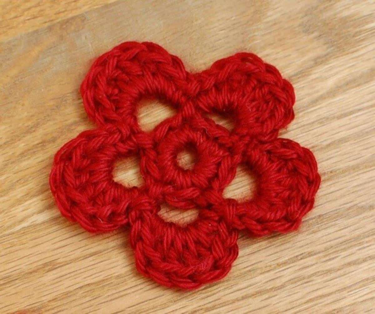 Sweet and Simple Crochet Flower