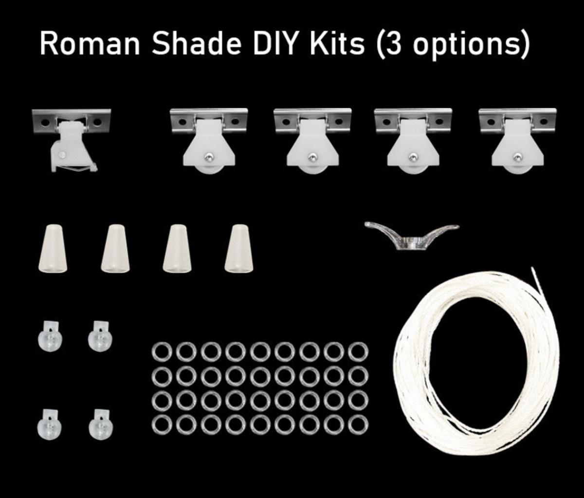 DIY Roman Shade Hardware Kit