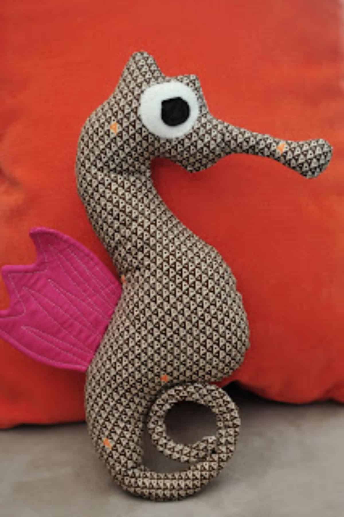 Mr. Seahorse plushie