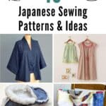 18 Japanese Sewing Patterns & Ideas pinterest image.