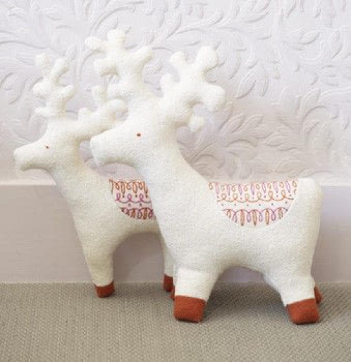 DIY Reindeer Plushies