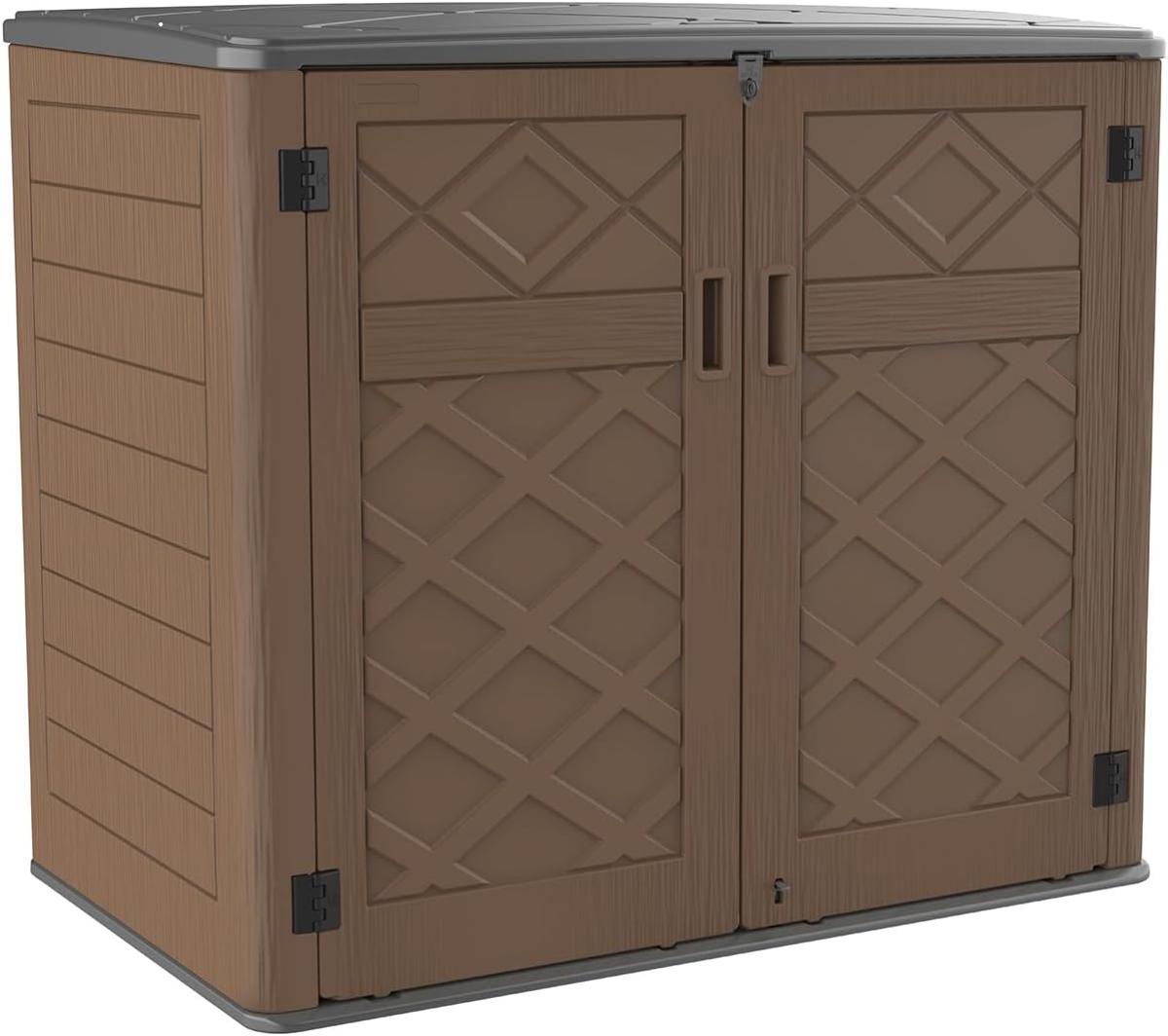 Horizontal Outdoor Storage Shed