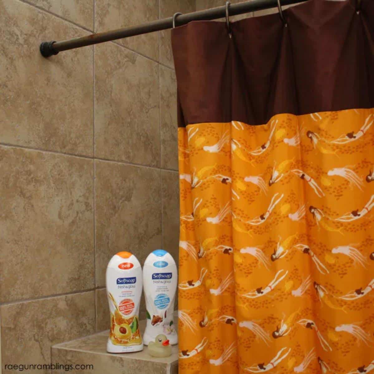 30 Minute Shower Curtain