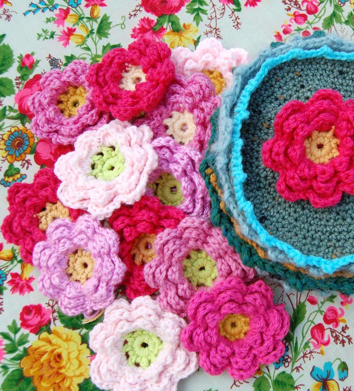 Open Center Crochet Flowers