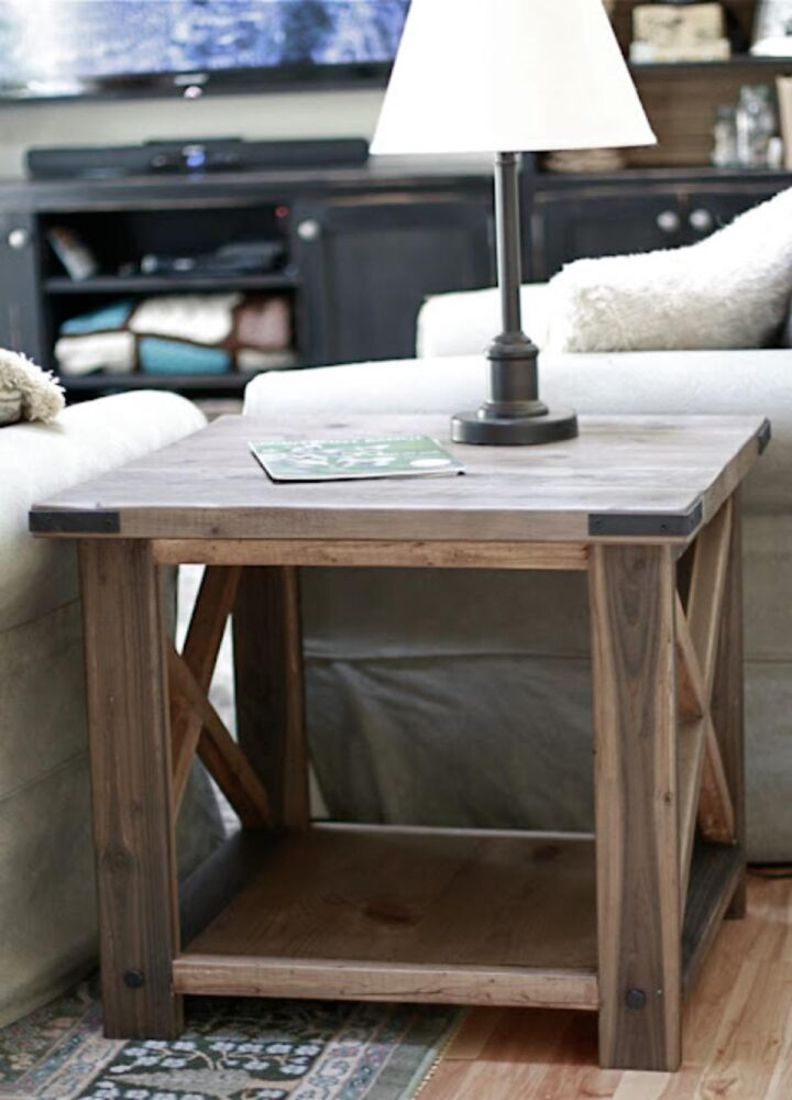 37 DIY End Table Ideas (Easy and Decorative) - DIY & Crafts