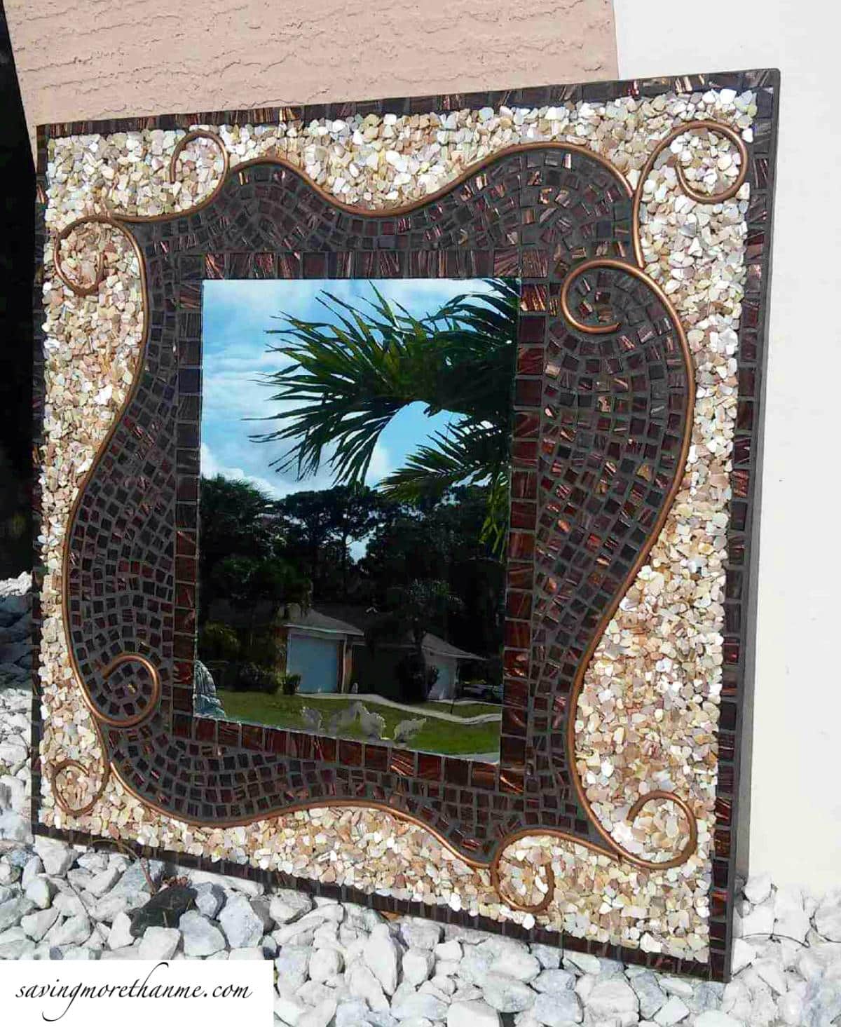 DIY Mosaic Mirror
