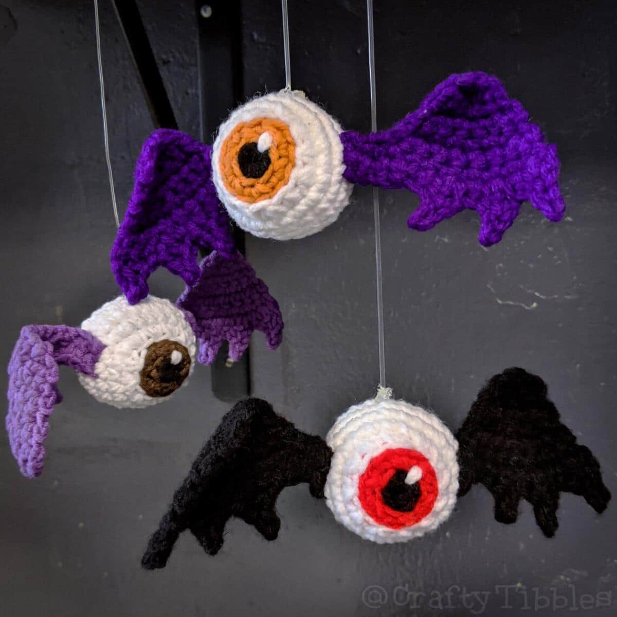 Spooky Eyeball Pack Crochet Amigurumi
