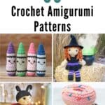 33 Crochet Amigurumi Patterns pinterest image.