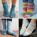 4 Pairs Of Knitted Socks