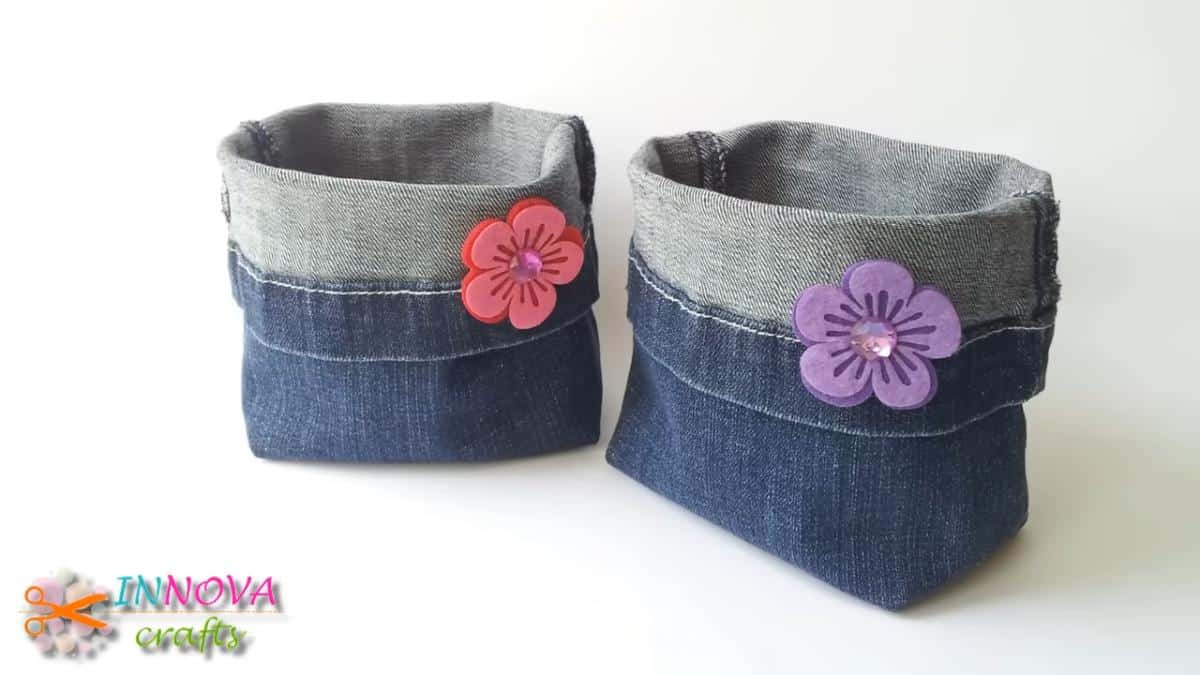 Adorable Bags from Repurposed Jeans
