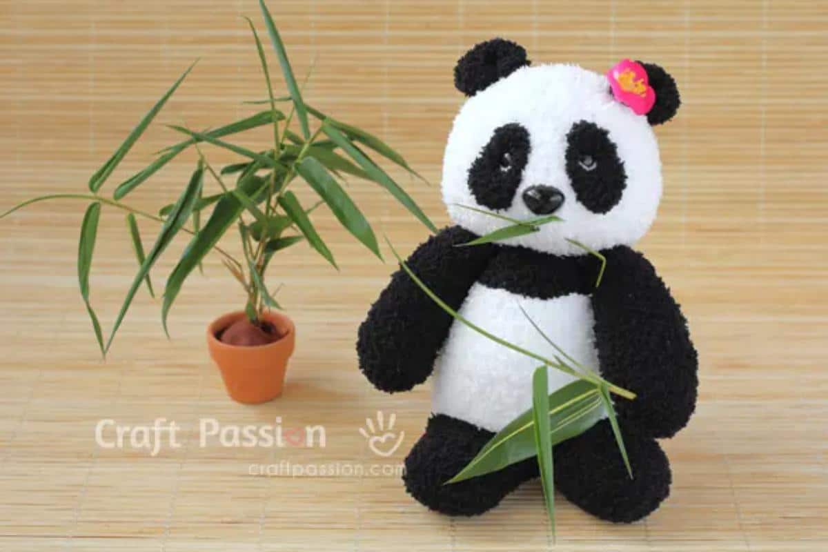 DIY Sock Panda