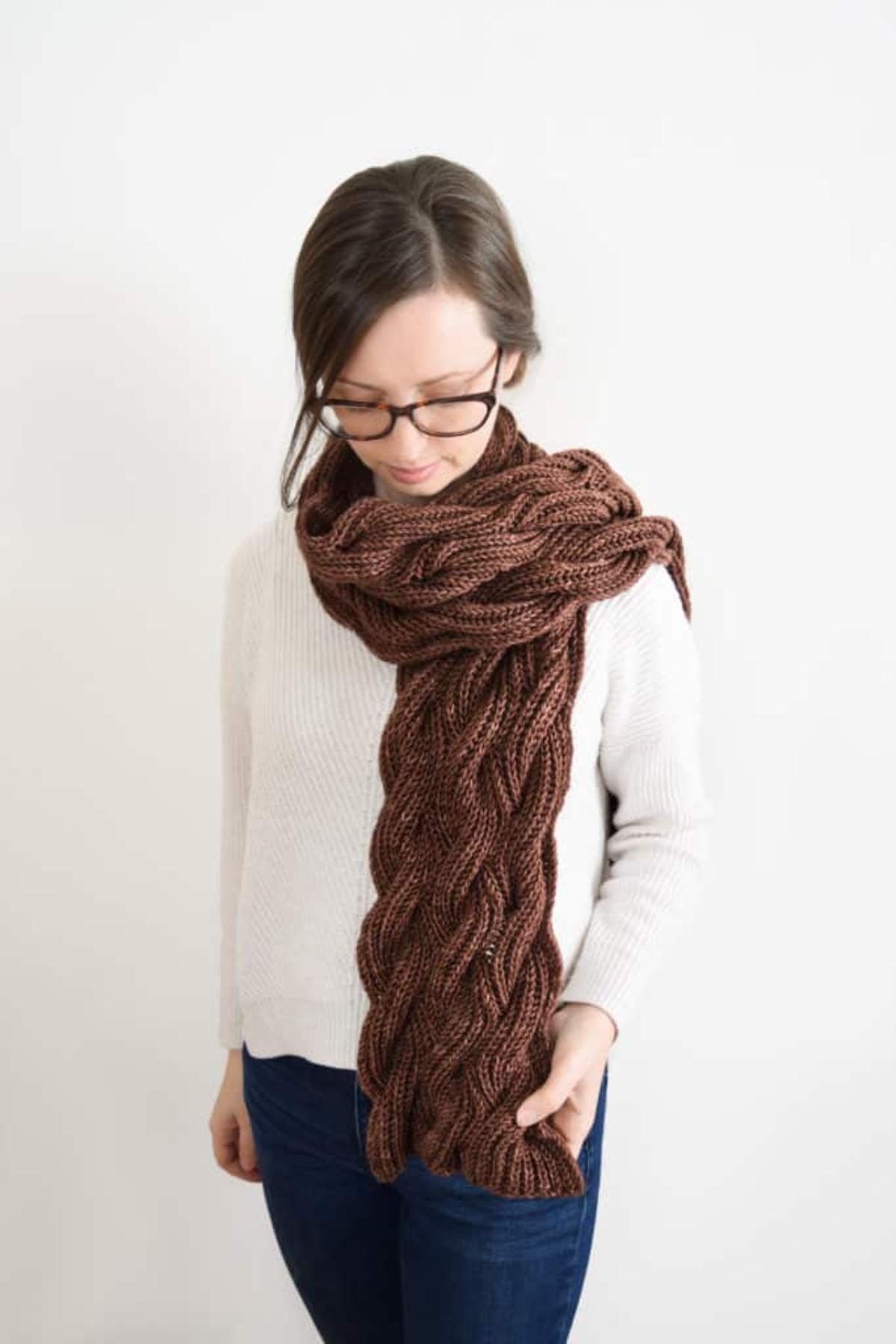 The Rosewood Scarf