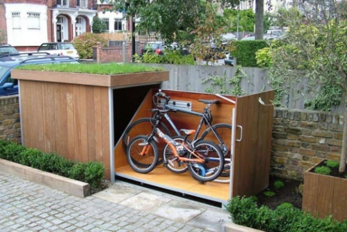 DIY Bike Storage Shed