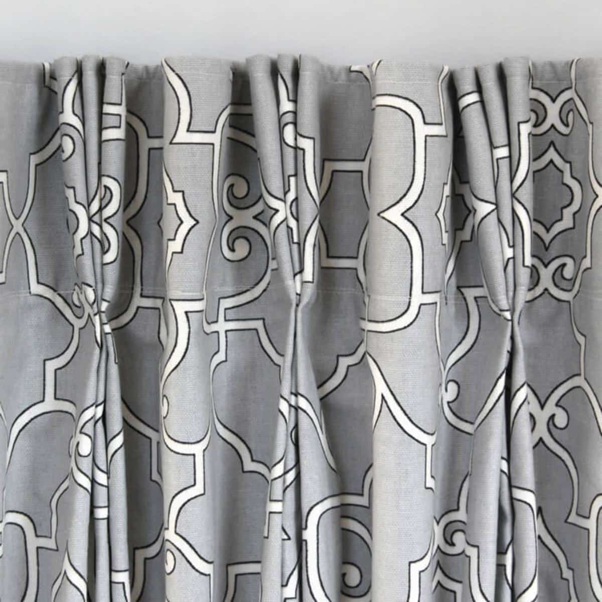 Pinch Pleat Curtains With Pleater Tape