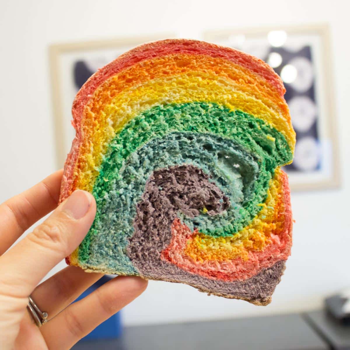 A Slice Of Rainbow Bread