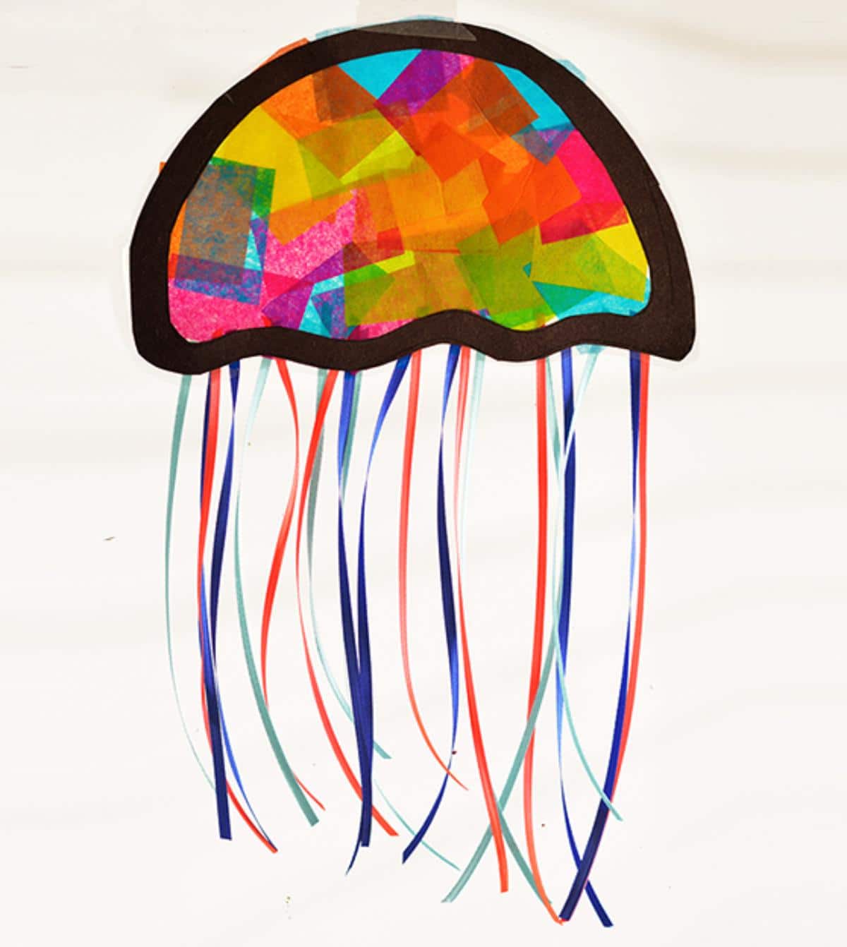 Suncatcher Jellyfish Kids Craft