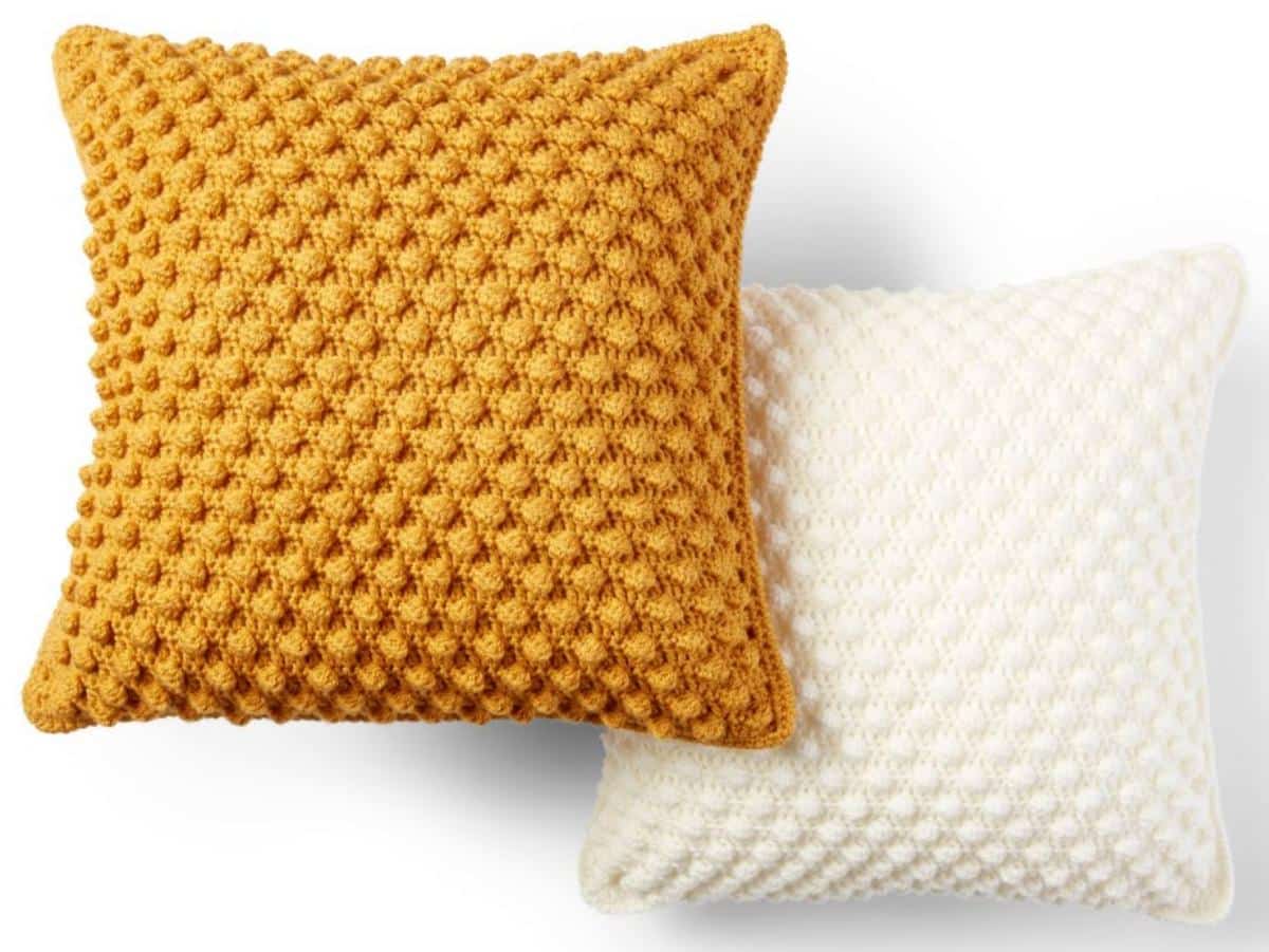 Patons Bobble-Licious Pillows