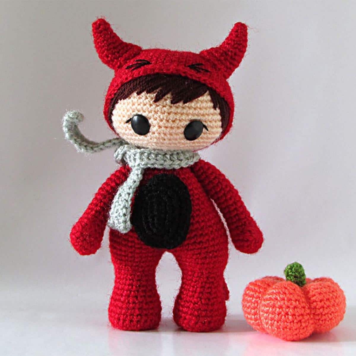 The Little Red Devil Doll