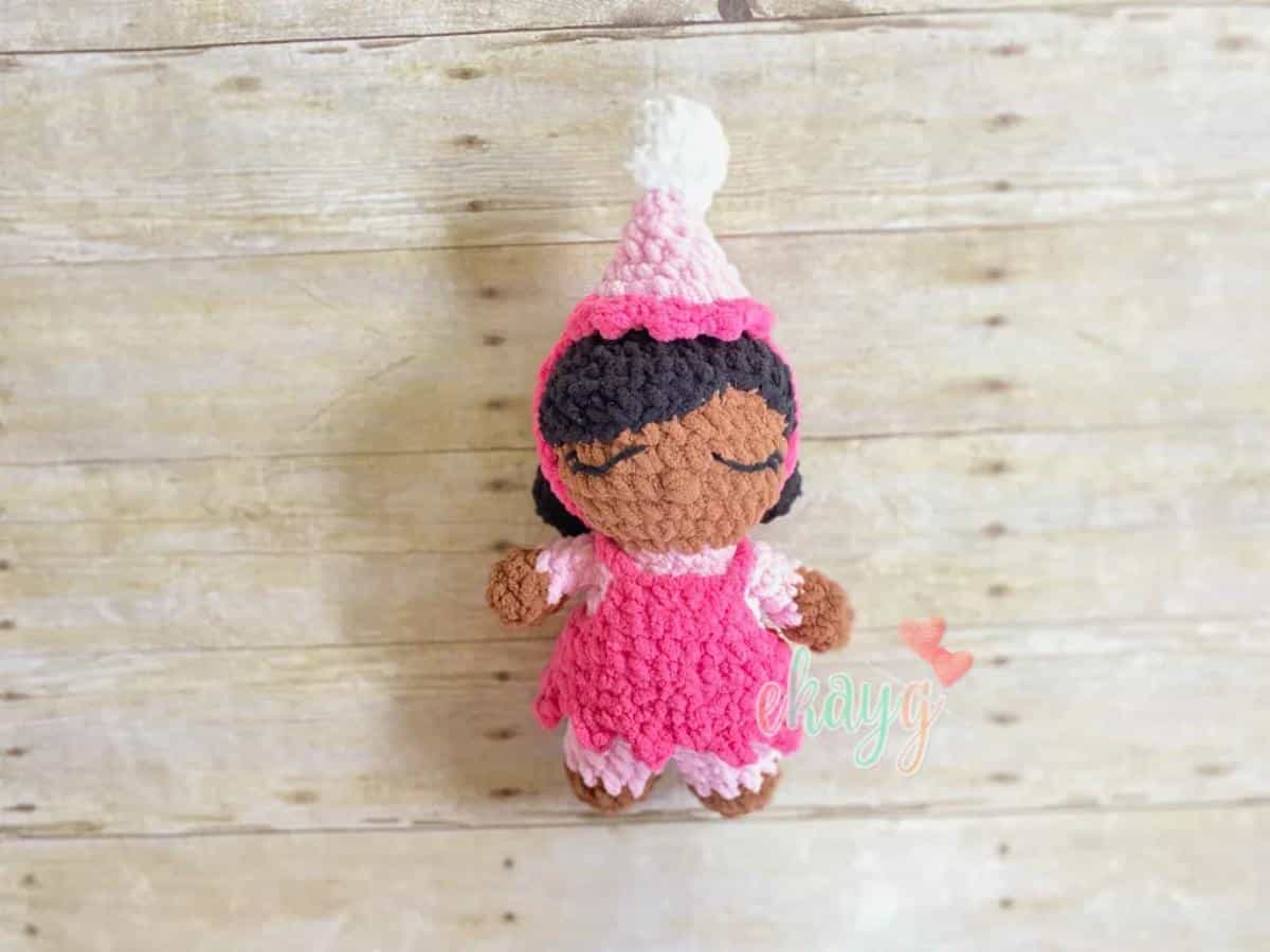 Crochet Birthday Girl Doll