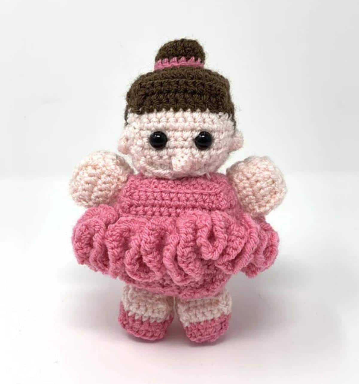 Small Ballerina Crochet Doll