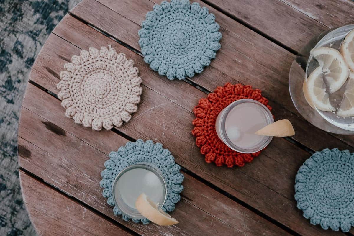 Super Simple Crochet Coaster for Beginners