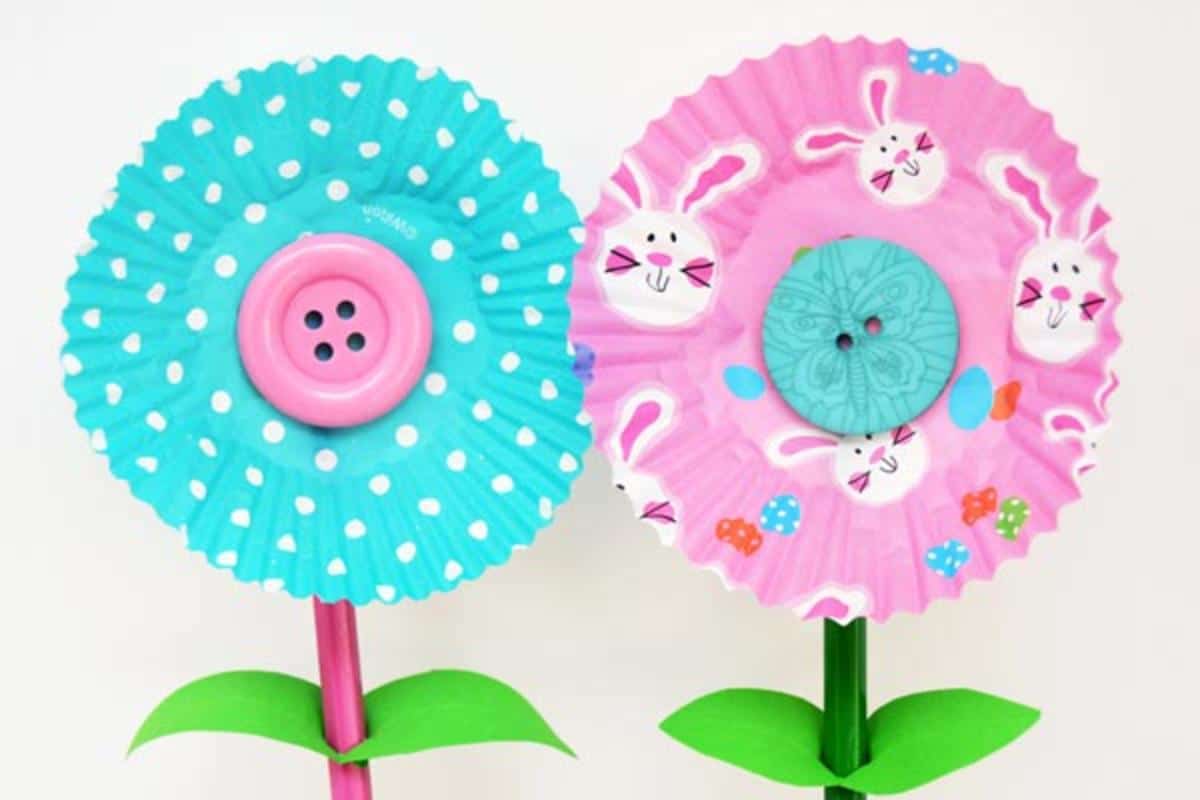 Cupcake Liner Flowers For All Ages