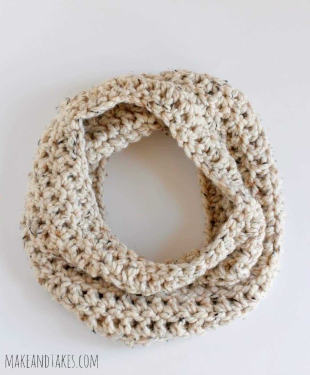 Cold Weather Chunky Crochet Cowl