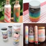 DIY Colored Salt Jars
