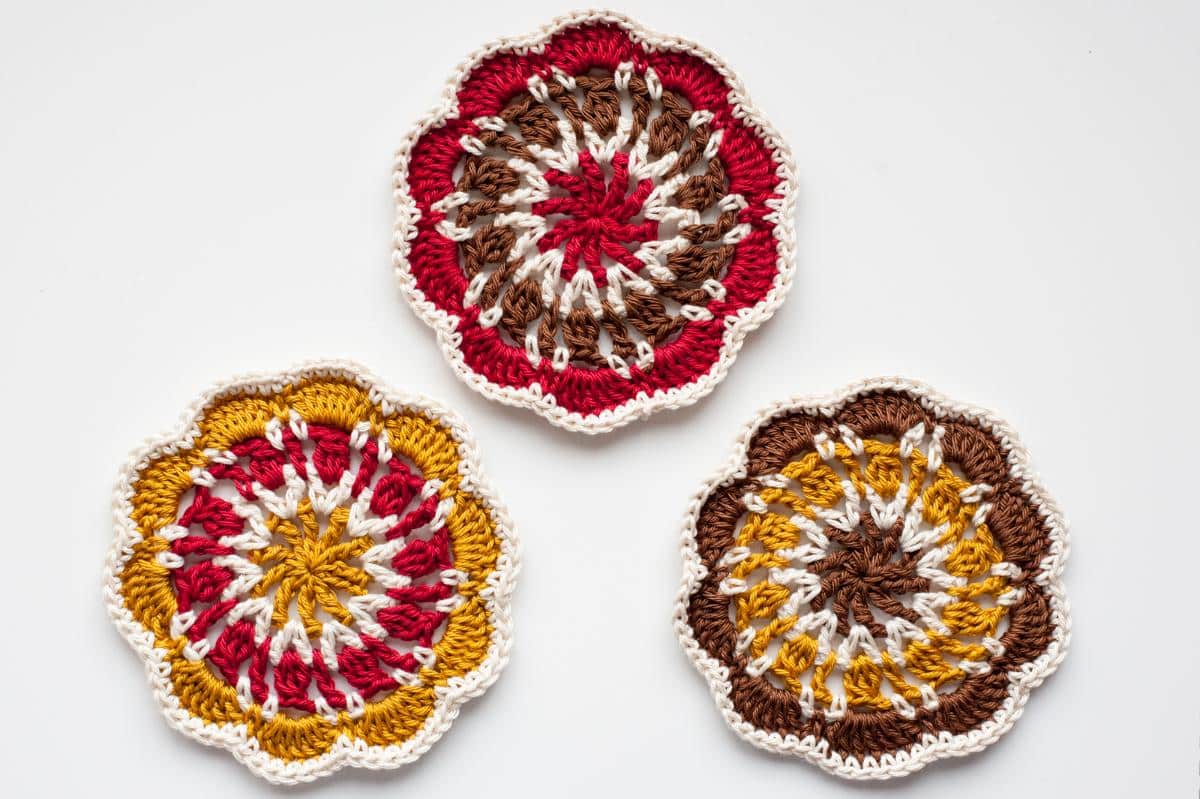 Cosy Crochet Coasters