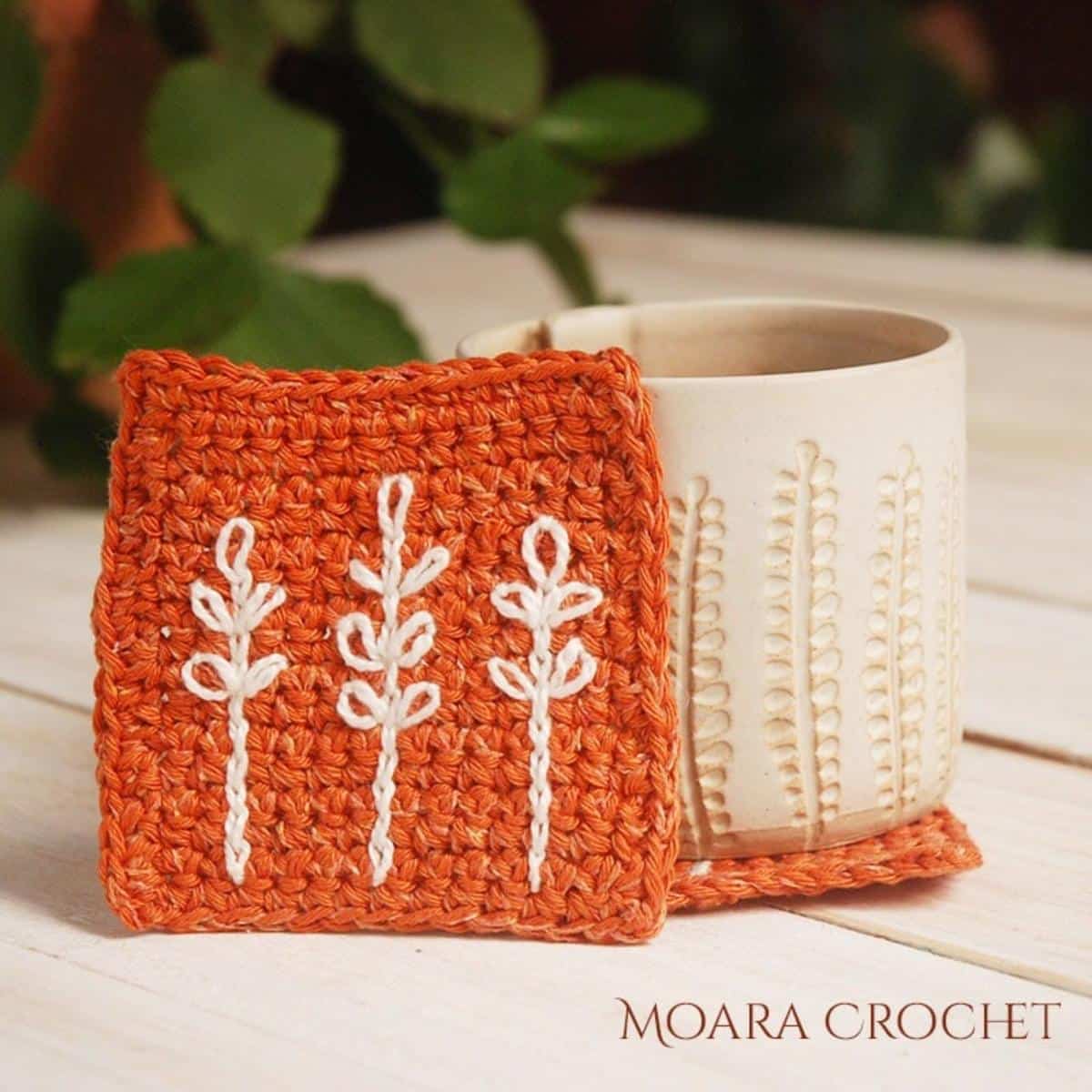 Simple Crochet Coasters