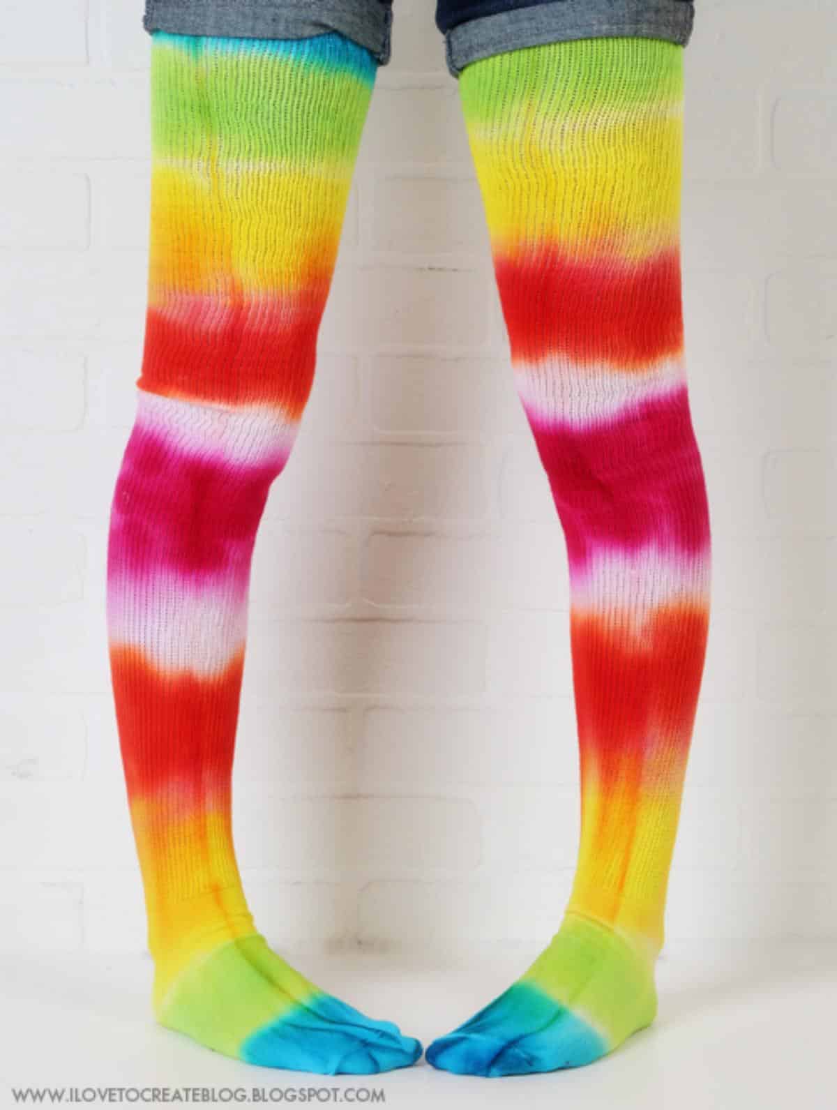 Dye Rainbow Socks