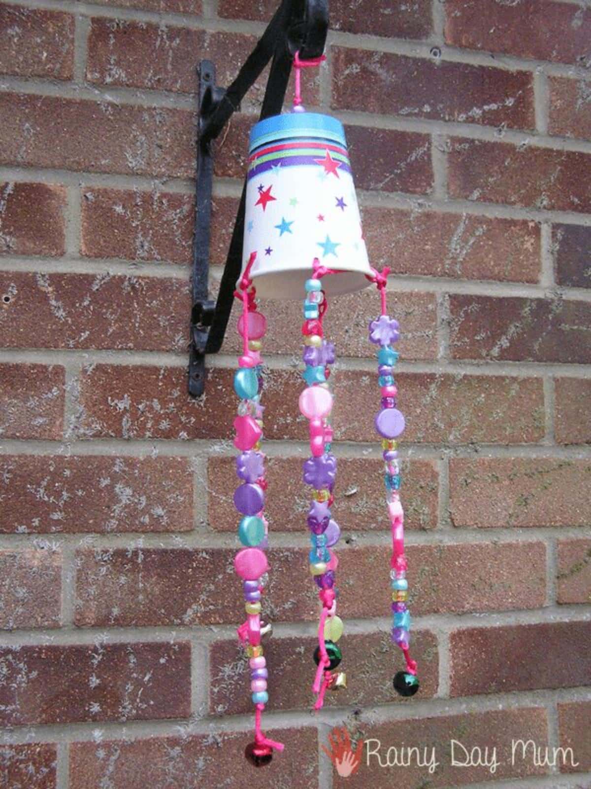 Simple Paper Cup Wind Chime Craft For Kids