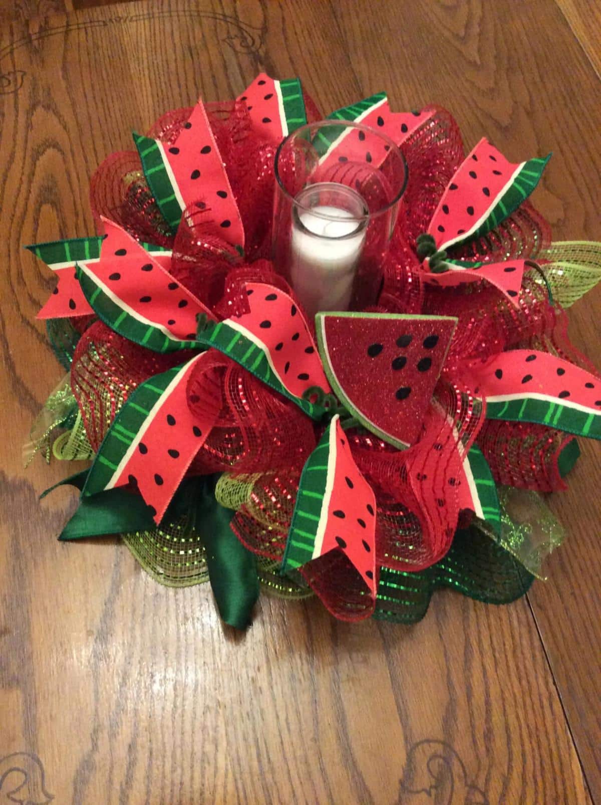 Watermelon Candle Holder