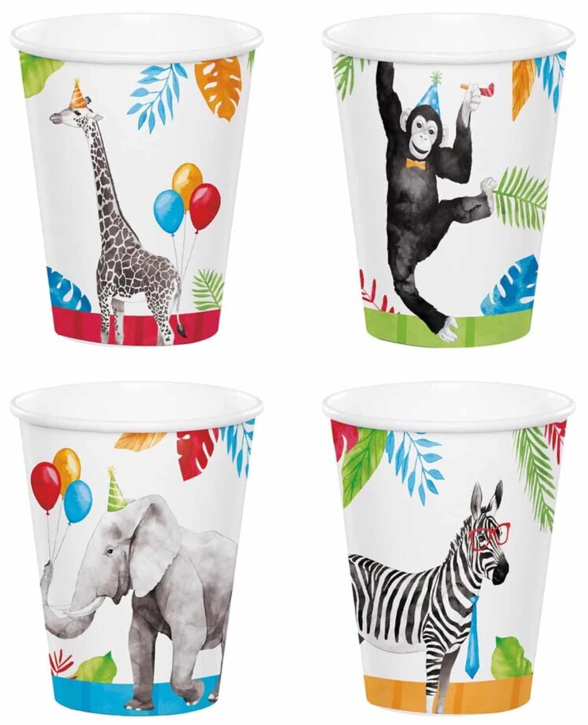 Animal Party Cups