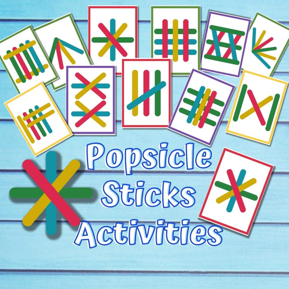 opsicle Stick Crafting Guide - 20 Engaging Activity Sheets for Kids