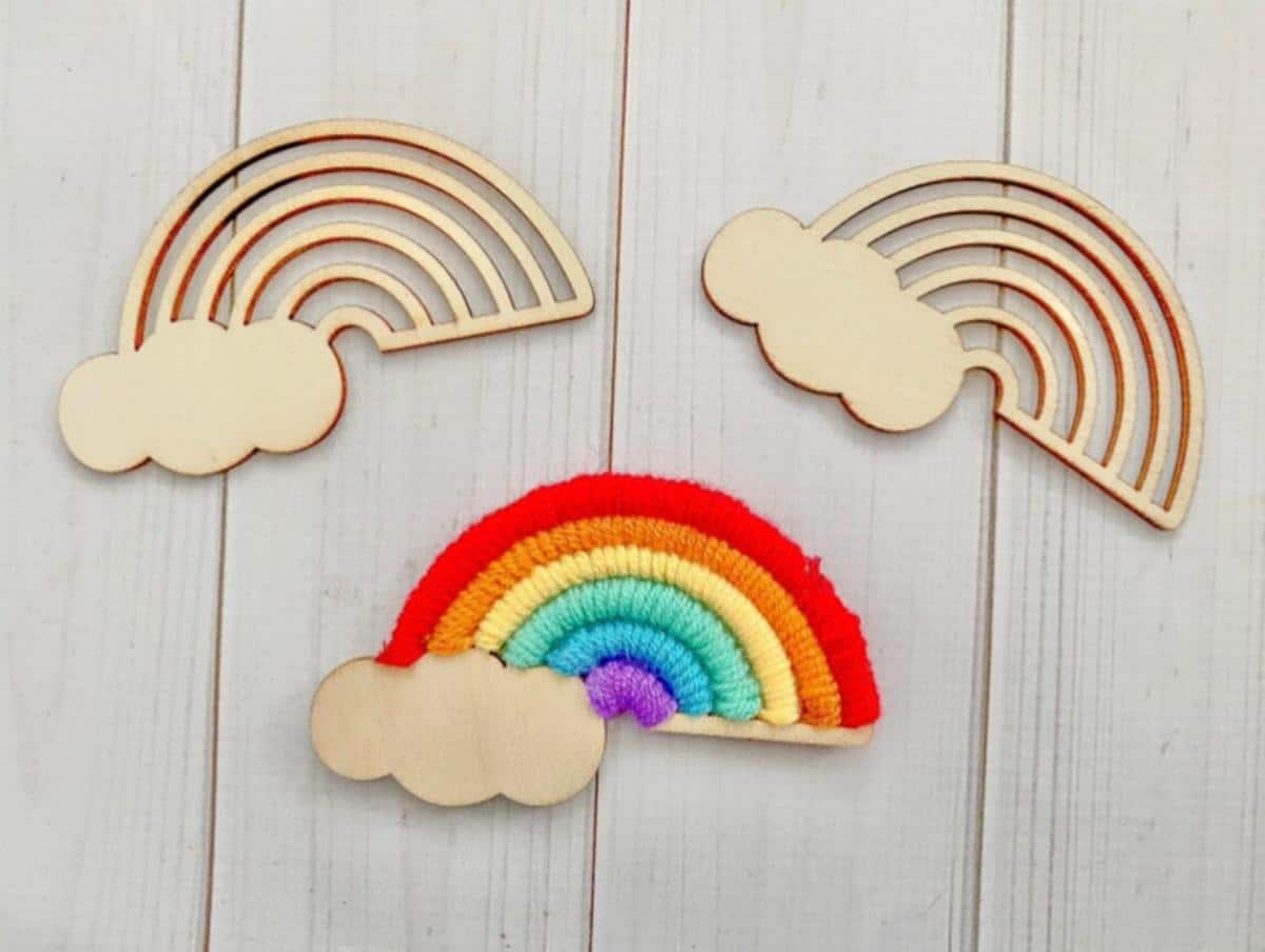 Fun Rainbow Craft Project for Birthday Parties