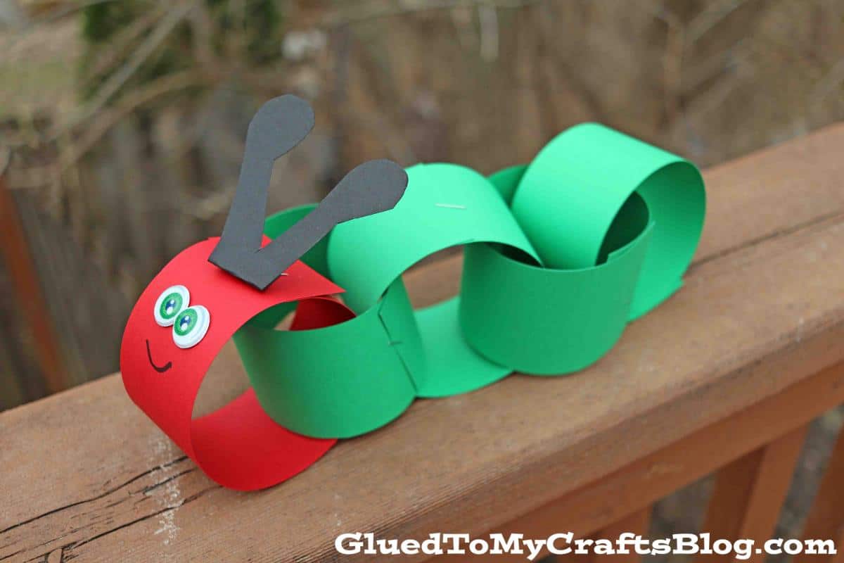 Paper Chain Caterpillar Craft