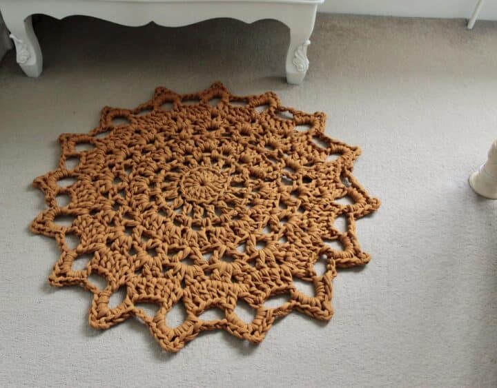 38 Crochet Rug Patterns - DIY & Crafts