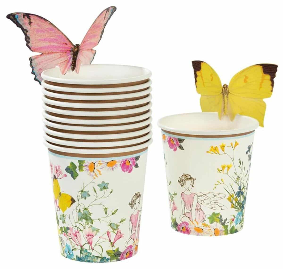 Butterfly Party Paper Cups
