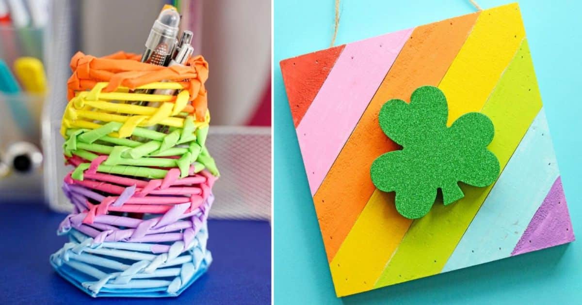 40 Rainbow Craft Ideas